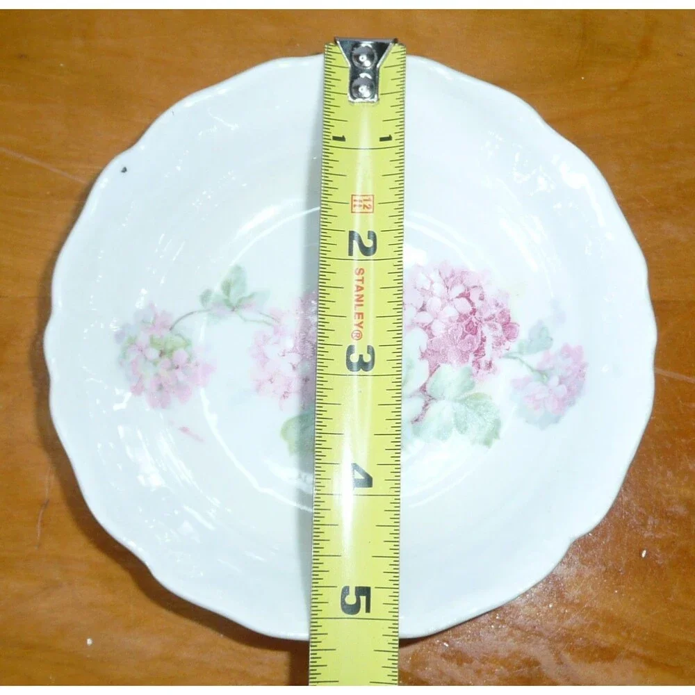 Lot 6 Floral Berry Fruit Bowls from PMRK Made in Germany 5